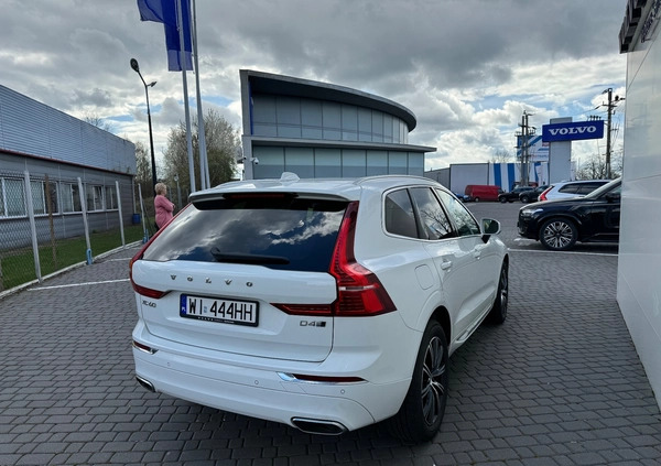 Volvo XC 60 cena 119000 przebieg: 241670, rok produkcji 2018 z Warszawa małe 191